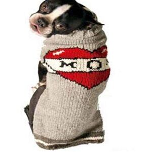 NWT CHILLY DOG WOOL TATTOOED MOM DOG SWEATER MEDIUM 
NEW IN BAG